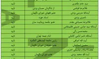 اسامی نامزدهای تایید شده خبرگان در تهران