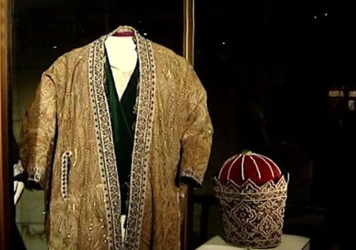 کلاه عباس میرزا در موزه +عکس
