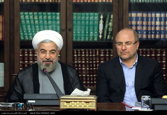 عکس: دیدار اعضای شورای شهر با روحانی