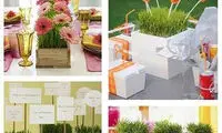 مدل های جدید تزئین سبزه برای نوروز