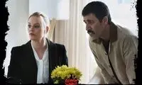 هومن حاجی عبدالهی کنارِ بازیگر زن آلمانی