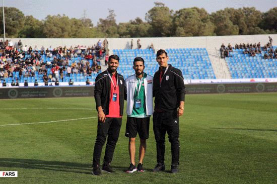 باخت ایران مقابل عراق در ورزشگاه امان