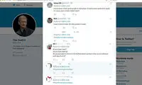 هجوم ایرانی ها به توئیتر مدیر اپل