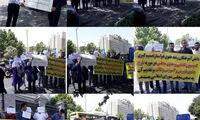 تجمع دوباره دانش‌آموختگان حقوق مقابل مجلس