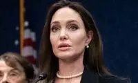 بغض آنجلینا جولی هنگام سخنرانی در کنگره آمریکا
