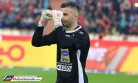 دروازه‌بان پرسپولیس به ایران نیامد!