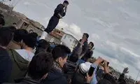 کمک سردار آزمون به سیل‌زدگان از طریق هلال احمر