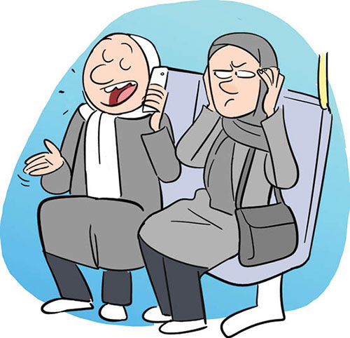 معضلات فرهنگی در اتوبوس؛ از بوی عرق تا خواستگاری