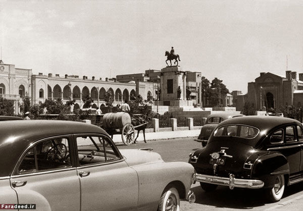 عکس‌: میدان توپخانه 66 سال قبل