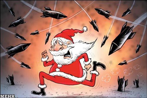 سفر منطقه ای بابانوئل آغاز شد! / کاریکاتور