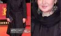 نیکی کریمی در اختتامیه «جشنواره برلین» ۲۰۲۲