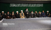 برگزاری عزاداری اباعبدالله الحسین با حضور رهبری