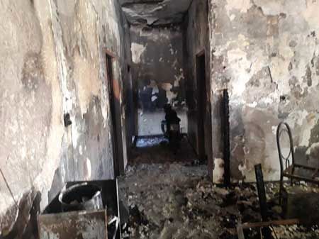اداره اوقاف ماهشهر به آتش کشیده شد