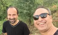 عکس: حمید فرخ‌ نژاد در کنار اصغر فرهادی