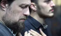 عکس: عزاداری نوه و نتیجه امام (ره)