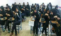 اقدام زیبای دختران «عجب شیر» برای مدافعان حرم