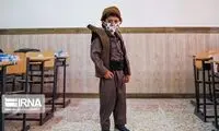 آغاز سال تحصیلی در مدرسه روستایی کردستان