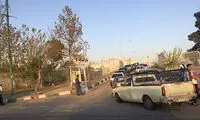 حاشیه دیدار استقلال - نفت تهران