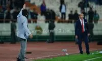 درگیری لفظی کالدرون و خطیبی کنار خط