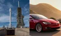 SpaceX به کمک اتومبیل های تسلا آمد