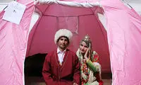 جشن ازدواج ۳۵زوج سیل‌زده در گلستان