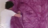 نقاشی با اتو! +عکس
