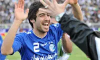 حیدری: خدا را شکر توپ روی پایم نشست
