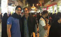 عکس: سيدمهدي رحمتي در نجف اشرف
