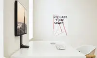 سامسونگ نمایشگر دیواری لمسی کم‌جا ساخت