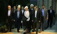 عکس: افطاری هاشمی با کارکنان مجمع