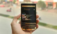 گوشی بلک بری پورشه طلاکاری شد +عکس