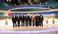 عکس یادگاری 8 کاندیدا بعد از مناظره
