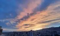 آخرین غروب سال ۱۳۹۹ در تهران