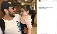 وقتی بهرام رادان یک کودک را سرگرم می‌کند