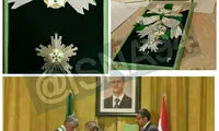 اعطای نشان عالی سوریه به سفیر ایران