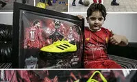 اقدام جالب محمد صلاح در حمایت از کودک سوری