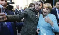 سلفی مرکل با عامل بمب گذاری بروکسل!