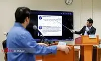 نمایش توئیت آذری‌جهرمی در دادگاه روح‌الله زم