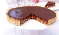 تارت موز و شکلات؛ خوشمزه تر از آنچه فکر کنید