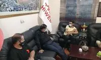 نشست صمیمانه آجرلو با خبرنگاران