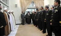 عکس: دیدار فرماندهان نیروی دریایی با رهبری