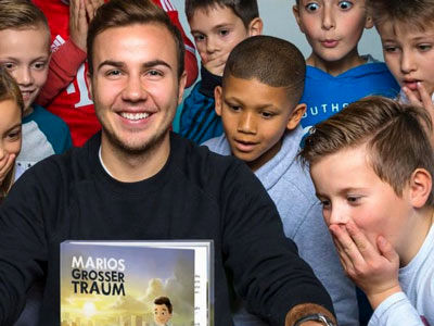 جایزه بهترین کتاب کودک برای فوتبالیست معروف