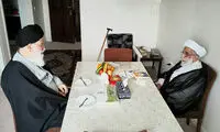 عکس: پذیرایی «علم الهدی» از «جنتی»