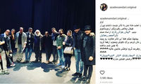 عکسِ یادگاری آزاده نامداری با «پیکان جوانان»