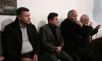 عکس: دایی و قلعه‌نویی در هیأت عزاداری