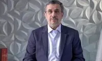 خوش و بش احمدی‌نژاد و جهانگیری در دیدار با رهبری 