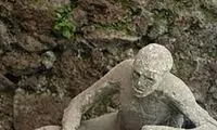 ویدئو پربازدید از دختری که تبدیل به سنگ شد