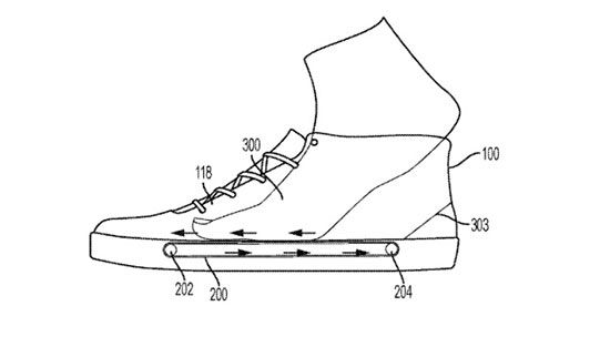 اختراع کفش ورزشی مجهز به تردمیل