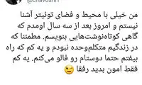 محسن چاوشی توییتری شد