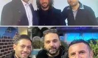 عکسی با فاصله ۱۰سال از علیخانی و امین حیایی